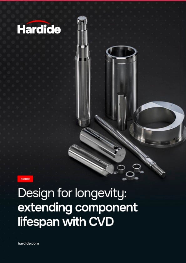 Design for longevity-extending component lifespan with CVD-compressed